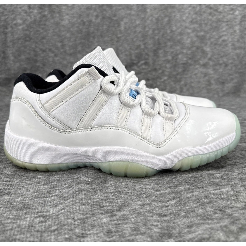 Air Jordan 11 Retro Low Legend Blue GS 7Y White‎ Ice Sneakers Youth
